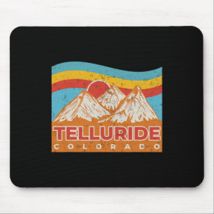 Colorado Rocky Mountains Telluride Skien Wandelen Muismat