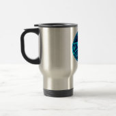 Colorado Rocky Mountains turquoise bleu tasse inox (Gauche)