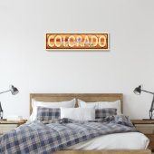 Colorado rustic bergscène canvas (Insitu (Slaapkamer))