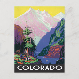  Colorado scène Briefkaart