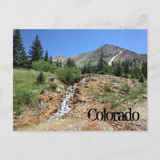 Colorado schilderachtig briefkaart (Voorkant)