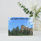Colorado Seven Falls POST CARTE (Debout devant)