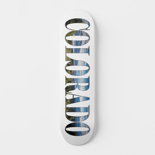 Colorado Skateboard Deck IV (Recto)