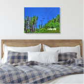 Colorado ski lifts toile wrap (Insitu(Chambre))
