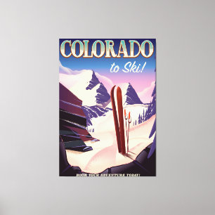 Colorado Ski print VS poster skisport