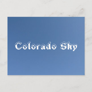 Colorado Sky Briefkaart