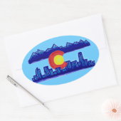 Colorado skyline stickers (Enveloppe)