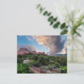 Colorado Sleeping Giant Sunrise carte postale (Debout devant)