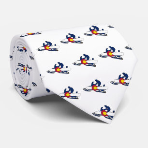 Colorado sneeuwnecktie stropdas