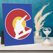 Colorado Snowboard Fotoplaat (Zijkant)