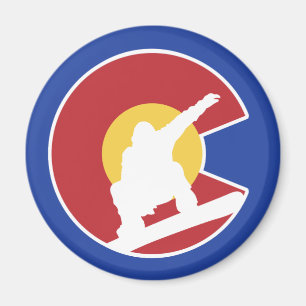 Colorado Snowboard Magneet