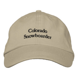 Colorado Snowboarder — Geborduurde Hoed Pet