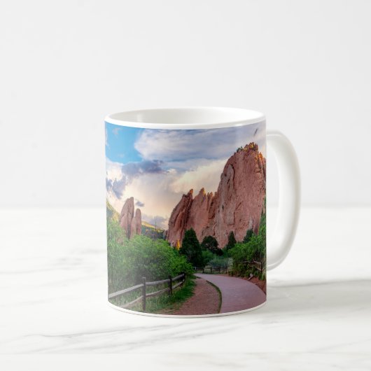 Colorado South Gateway Morning Classic Mug (Devant droit)