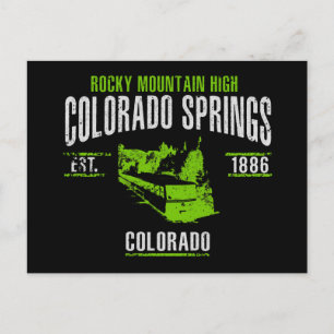 Colorado Springs Briefkaart