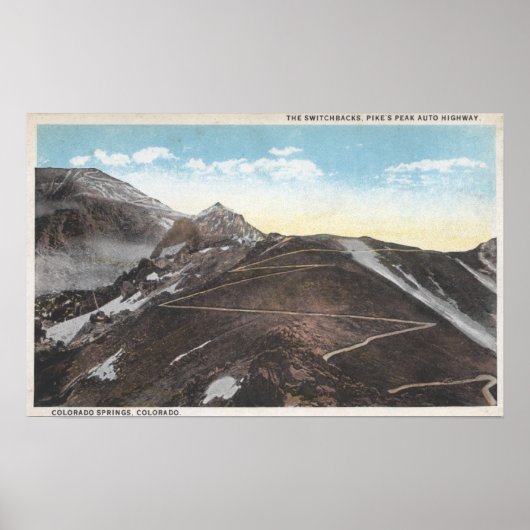 Colorado Springs, Colorado 4 Poster (Voorkant)