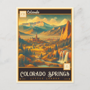 Colorado Springs, Colorado Briefkaart
