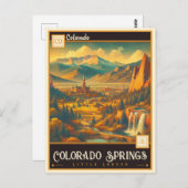 Colorado Springs, Colorado | Briefkaart (Voorkant / Achterkant)