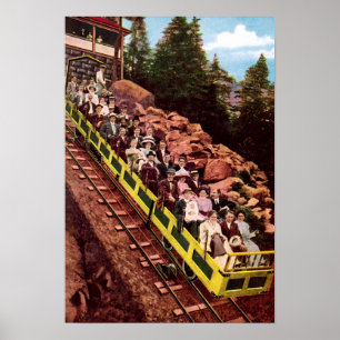 Colorado Springs Colorado Mt Manitou Poster