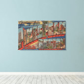 Colorado Springs, Colorado - Pikes Peak Canvas Afdruk (Insitu (Houten vloer))