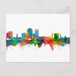 Colorado Springs Colorado Skyline Briefkaart