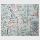 COLORADO SPRINGS  kaart Cadeaupapier (Vlak)