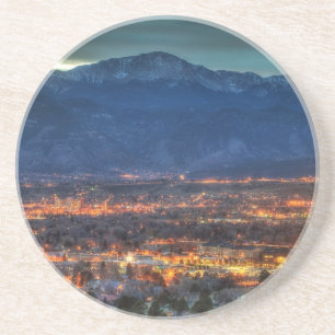 Colorado Springs-lampjes Zandsteen Onderzetter