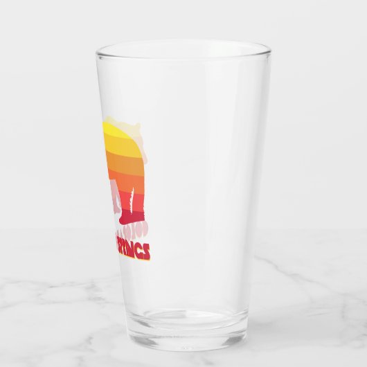 Colorado Springs Regenboog Beer Glas (Links)