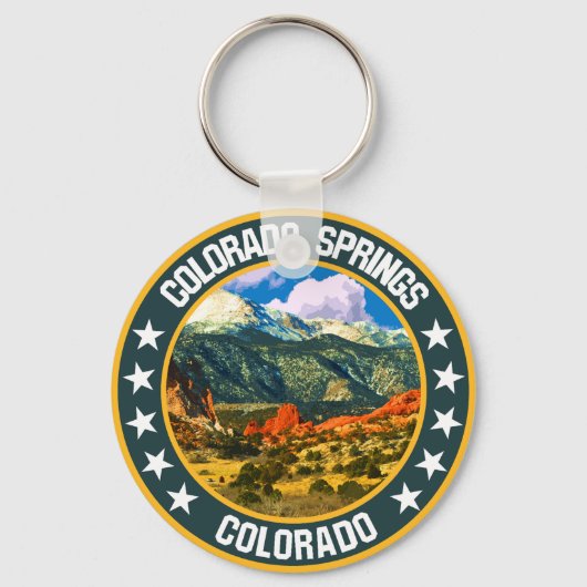 Colorado Springs Sleutelhanger (Voorkant)