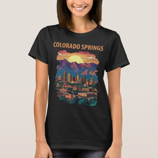Colorado Springs T-shirt (Voorkant)