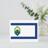 Colorado Springs-vlag Briefkaart (Staand voorkant)