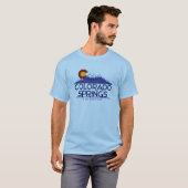 Colorado Springs wood mountains shirt (Voorkant volledig)