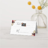 Colorado Staat Bestemming Rustieke Tafelnummer (Voorkant)