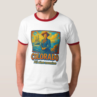Colorado State Artistic T-Shirt – Oil Paint...