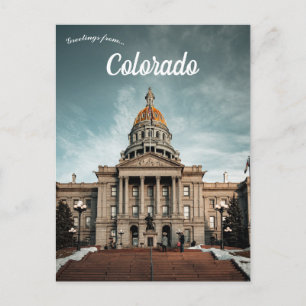 Colorado State Capitol Building Denver Colorado Briefkaart