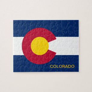 Colorado State Flag 8x10 Legpuzzel