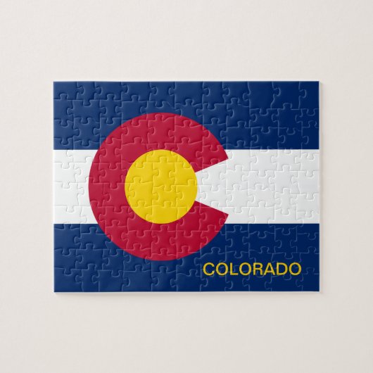 Colorado State Flag 8x10 Legpuzzel (Horizontaal)