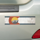 Colorado State Flag Bumpersticker (Op auto)