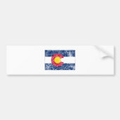 Colorado State Flag  Bumpersticker (Voorkant)