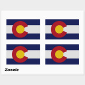 Colorado State Flag Sticker (Vel)
