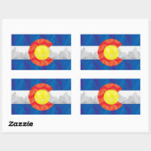Colorado State Flag Sticker (Vel)