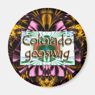 Colorado State Geocaching Supplies Magnet Geoswag Magneet