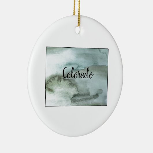 Colorado State Illustration Ornament (Rechts)