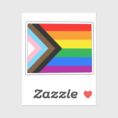 Colorado State Pride LGBTQ Progress Pride Sticker (Vel)