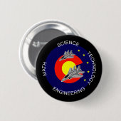 Colorado STEM Ronde Button 5,7 Cm (Voorkant /achterkant)