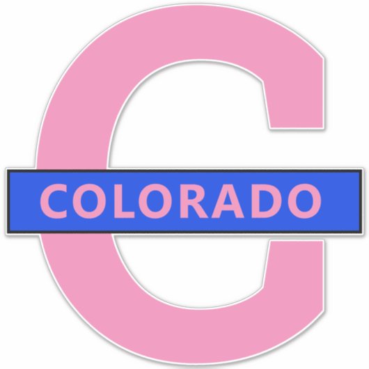 Colorado Sticker (Voorkant)