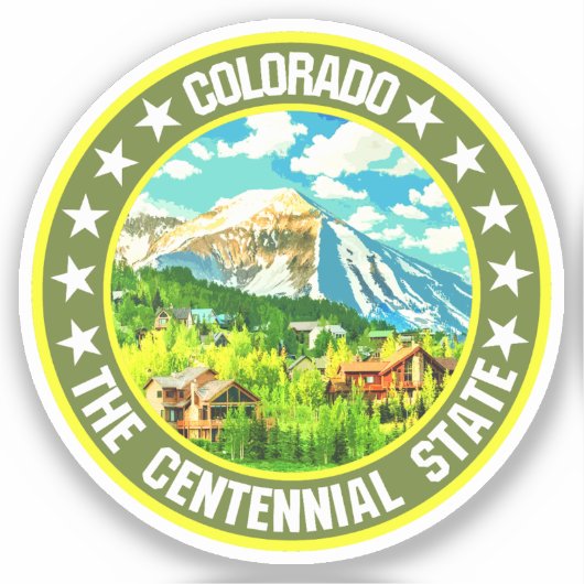 Colorado Sticker (Voorkant)