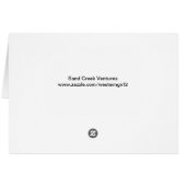 Colorado Summer Toutes les occasions Carte de voeu (Dos Horizontal)