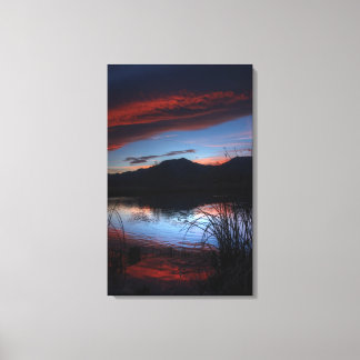Colorado Sunset Canvas Afdruk