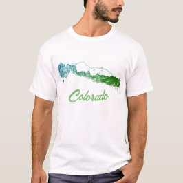 Colorado T-shirt Colorado bergsilhouet II