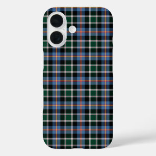 Colorado Tartan Lichtblauw en Zwart Plakt iPhone 16 Hoesje